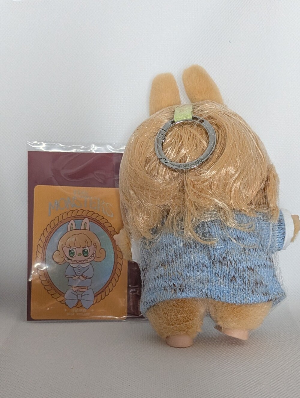 POP MART The Monsters Hair Salon Series Vinyl Plush Pendant - Blue Prelude - Picture 3 of 3